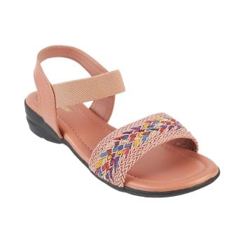 Walkway Girls Peach Casual Sandals(SKU: 57-25-80-33)