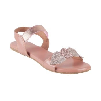 Walkway Girls Pink Casual Sandals(SKU: 57-45-24-30)