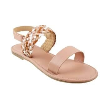 Girls Pink Casual Sandals