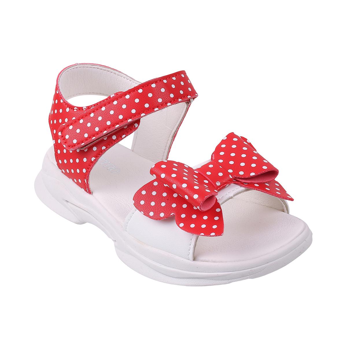 Buy Girls Red Casual Sandals Online SKU 57 5 18 28 Metro Shoes