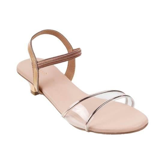 Metro Rose-Gold Casual Sandals