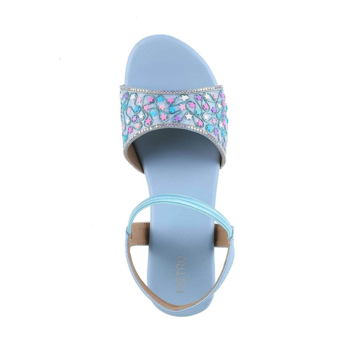 Buy Mochi Women's Blue Toe Ring Sandals for Women at Best Price @ Tata CLiQ