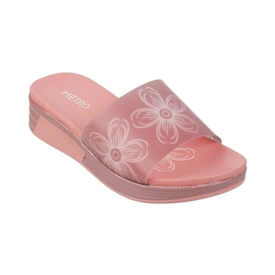 Girls Pink Casual Slip Ons