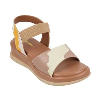 Walkway Girls Rose-gold Casual Sandals(SKU: 57-81-22-30)
