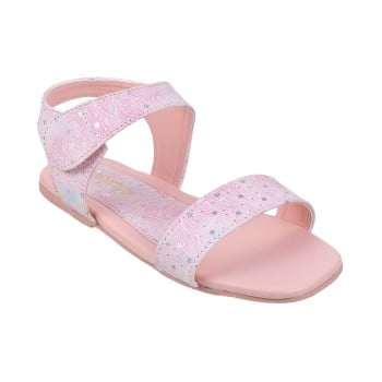 Walkway Girls Pink Casual Sandals(SKU: 57-83-24-27)