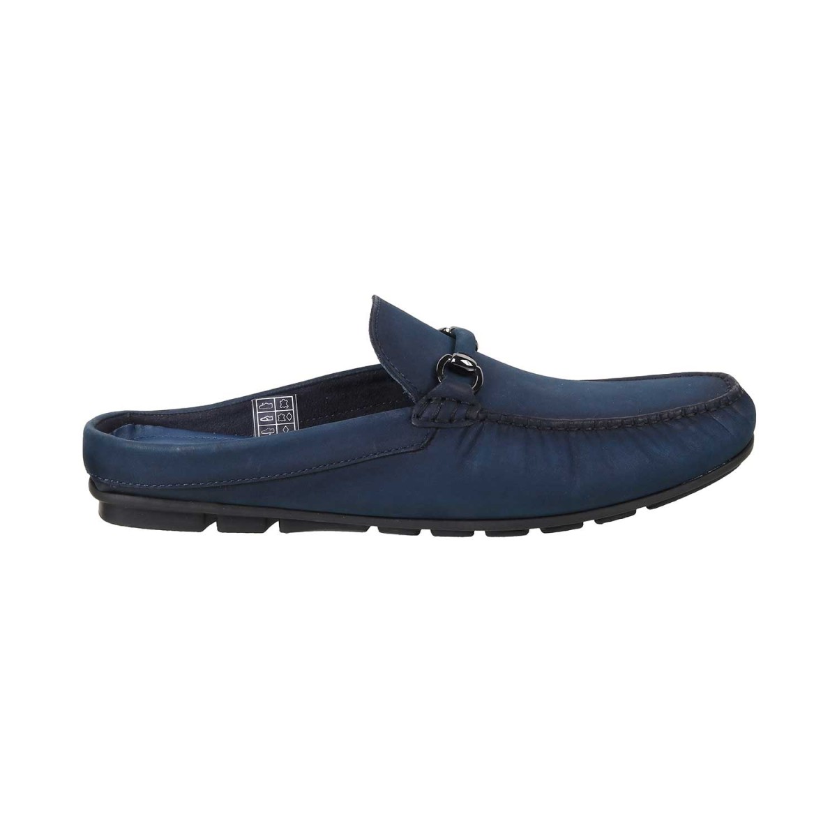 mens navy slip on shoes