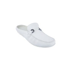 Men White Casual Slip Ons