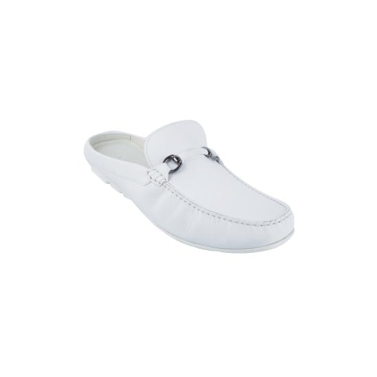 Men White Casual Slip Ons