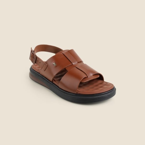 Men Tan Casual Sandals