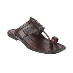 Men Wine Ethnic Kolhapuris