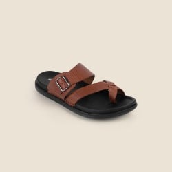 Men Tan Casual Slippers