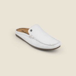 Men White Casual Slip Ons
