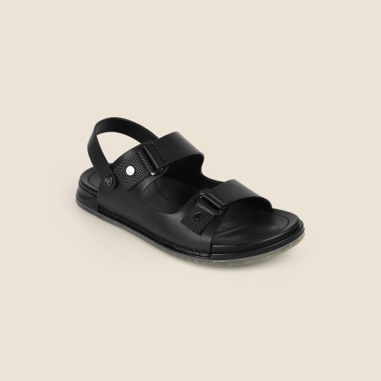 Men Black Casual Sandals