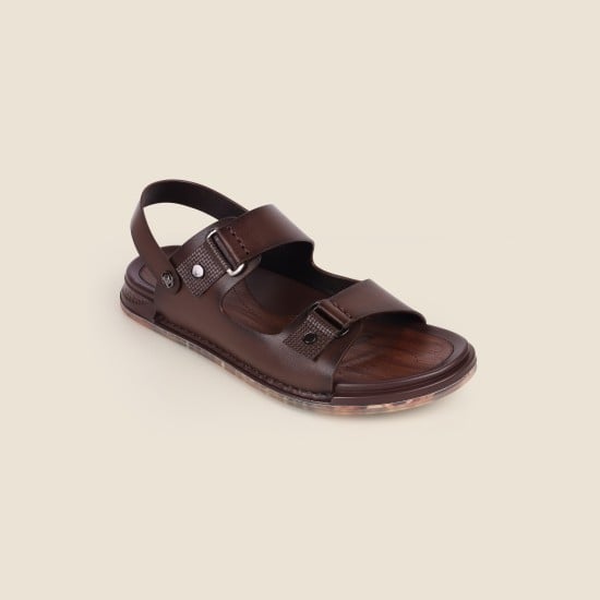 Men Brown Casual Sandals