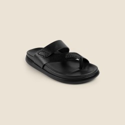 Men Black Casual Slippers