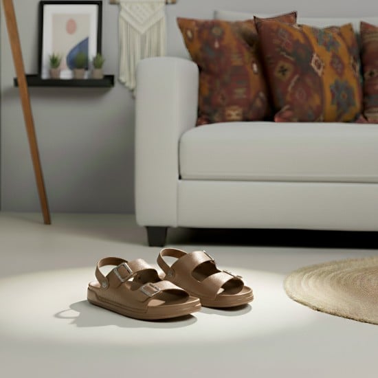 Men Olive Casual Sandals