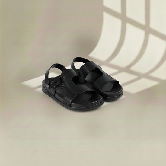 Men Black Casual Sandals