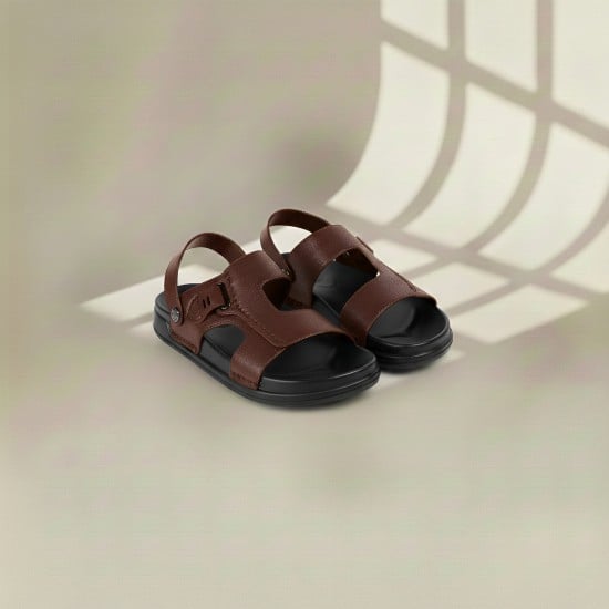 Men Brown Casual Sandals