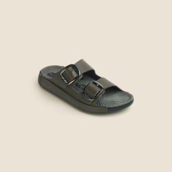 Men Olive Casual Slippers