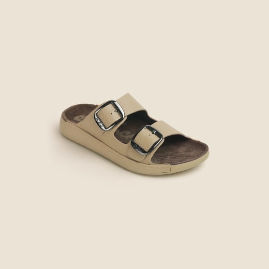 Men Beige Casual Slippers