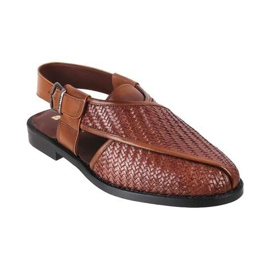 Davinchi Tan Ethnic Sandals