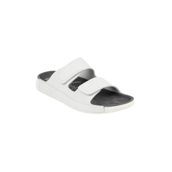 Men White Casual Slippers