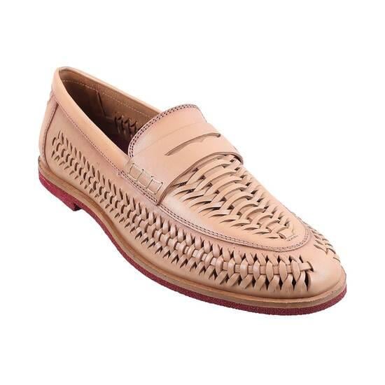 Men Beige Casual Loafers