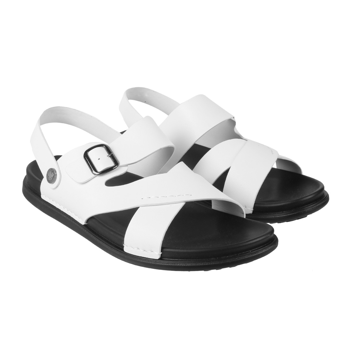 【新品未使用】SR PARIS - SANDALS WHITE Buy Davinchi Men White Casual Sandals Online | SKU: 60-9945-16-41
