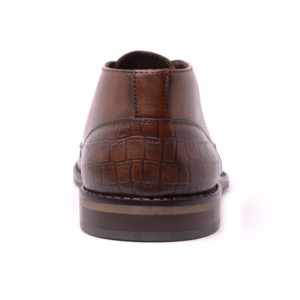 mochi brown casual boots