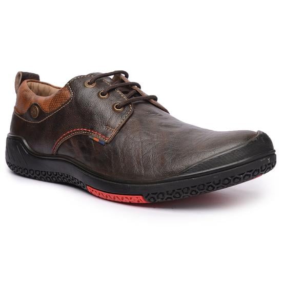 Men Brown Casual Lace Up