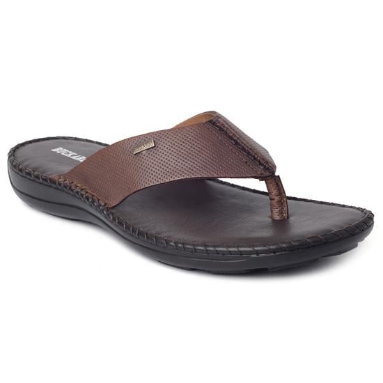 Men Brown Casual Slippers