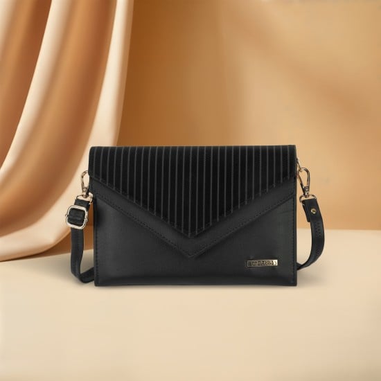 Women Black Sling Bag