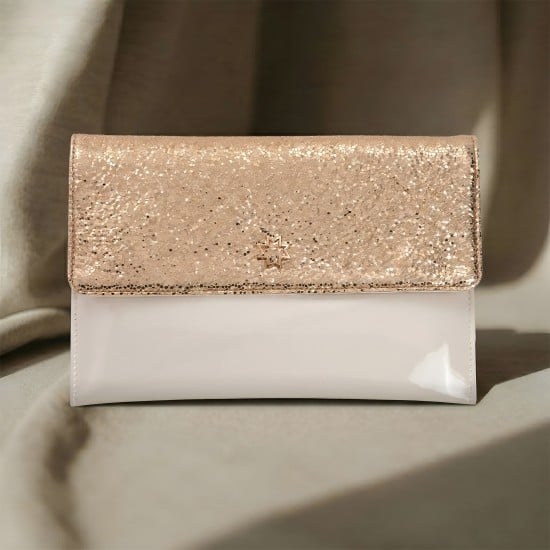 Women Beige Clutch