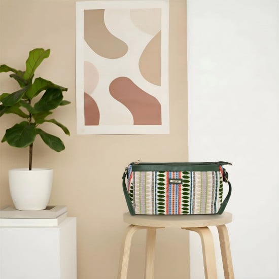 Women Green Shoulder Bag