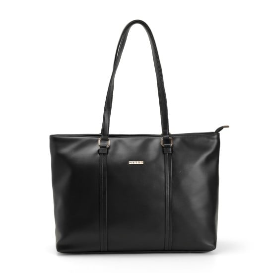 Women Black Tote Bag