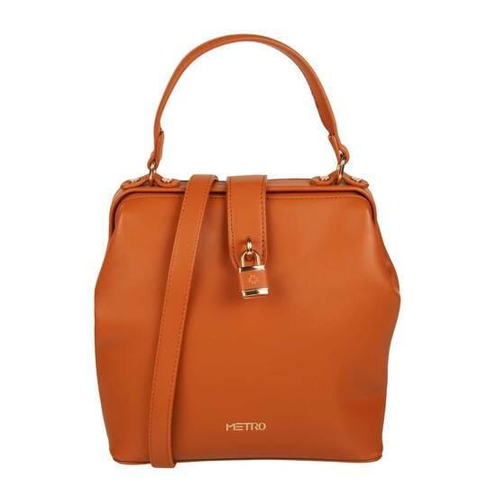 Women Tan Satchel Bag