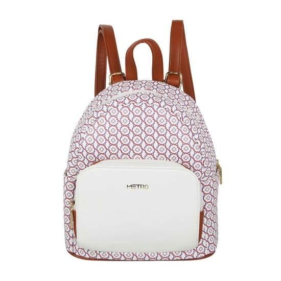 Women White Backpack