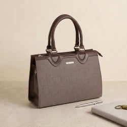 Women Brown Satchel Bag