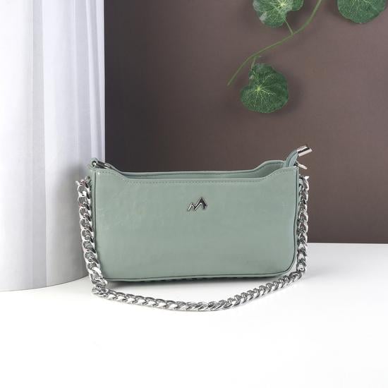 Women Green Shoulder Bag