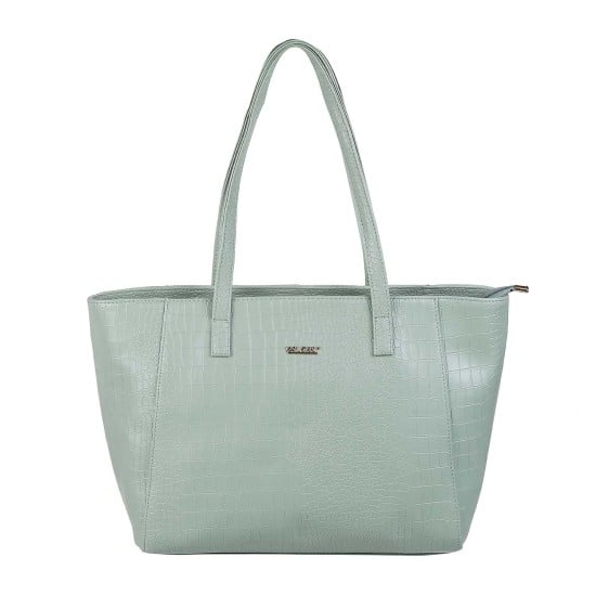 Women Green Tote Bag