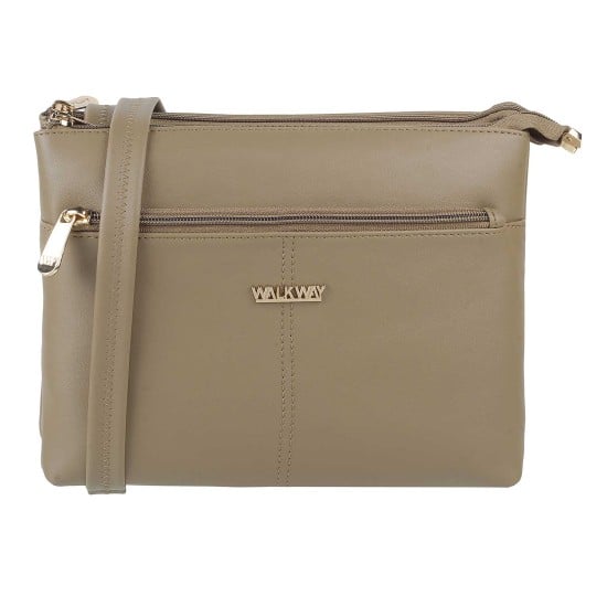 Women Khaki Sling Bag
