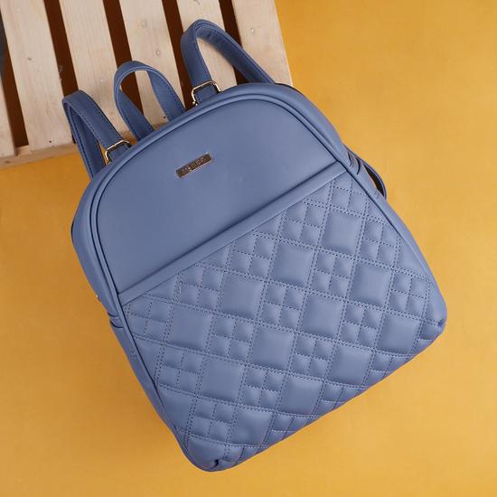 Women Blue Backpack