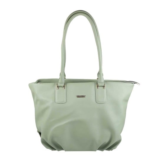 Women Light-green Tote Bag