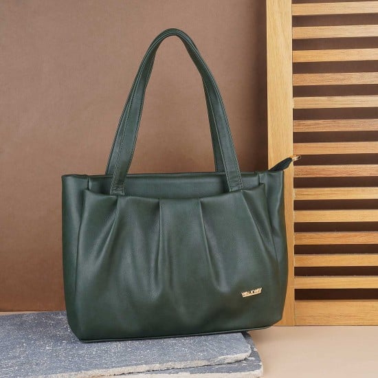 Women Green Shoulder Bag