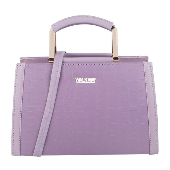 Women Purple Satchel Bag
