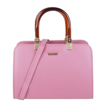 Walkway Women Pink Satchel Bag(SKU: 66-188-24-10)