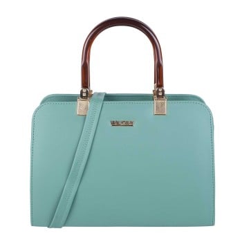 Walkway Women Light-green Satchel Bag(SKU: 66-188-60-10)