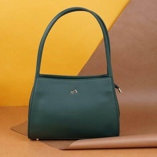 Women Green Shoulder Bag