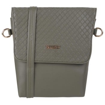 Walkway Women Green Sling Bag(SKU: 66-190-21-10)
