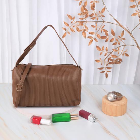 Women Brown Shoulder Bag